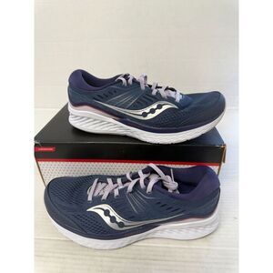-1025 Saucony Munchen 4, Blue, Womens Running Shoes-US 9.5 Womens